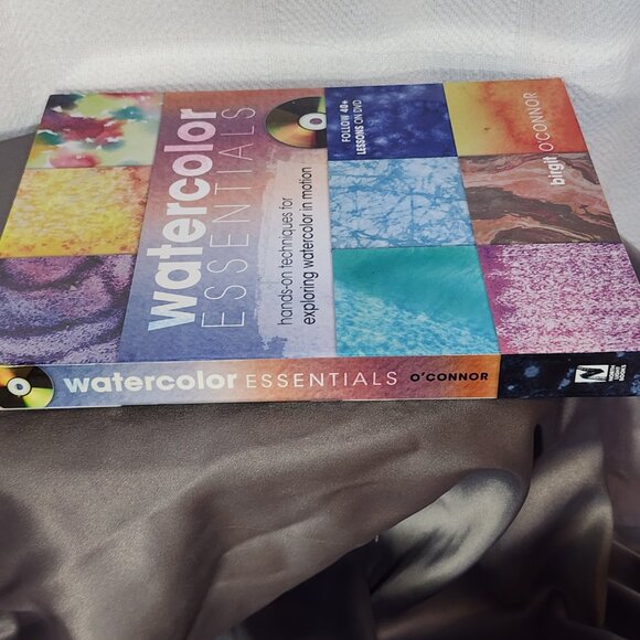 Watercolor Essentials Hands on Techniques for Exploring Watercolor Book with DVD - Picture 5 of 16